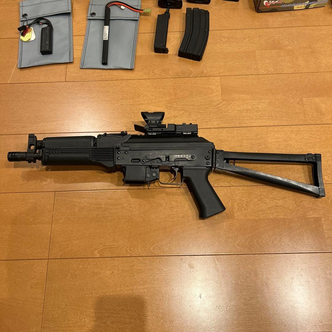 AKS-74MN PP-19-01 Vityaz 弾測計・充電器 サバゲーセット