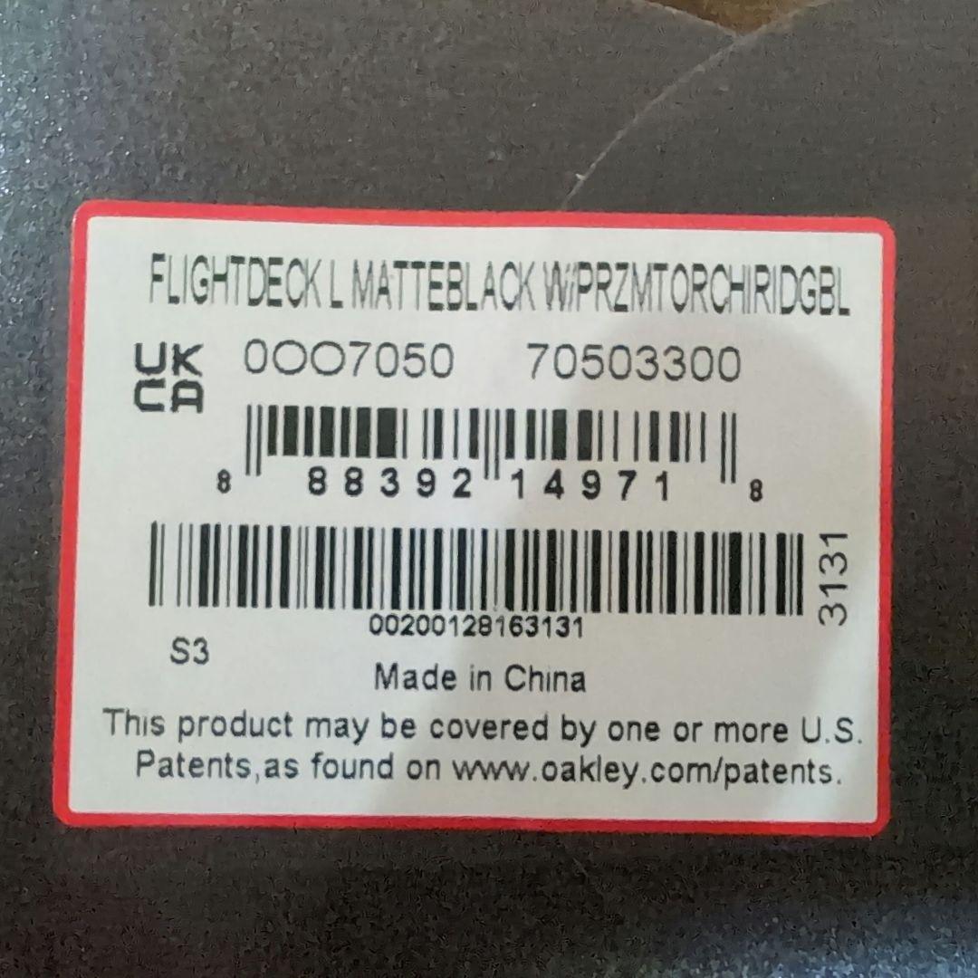 スキー・スノーボードアクセサリー OAKLEY FLIGHT DECK L PRIZM TORCH IRIDIUM