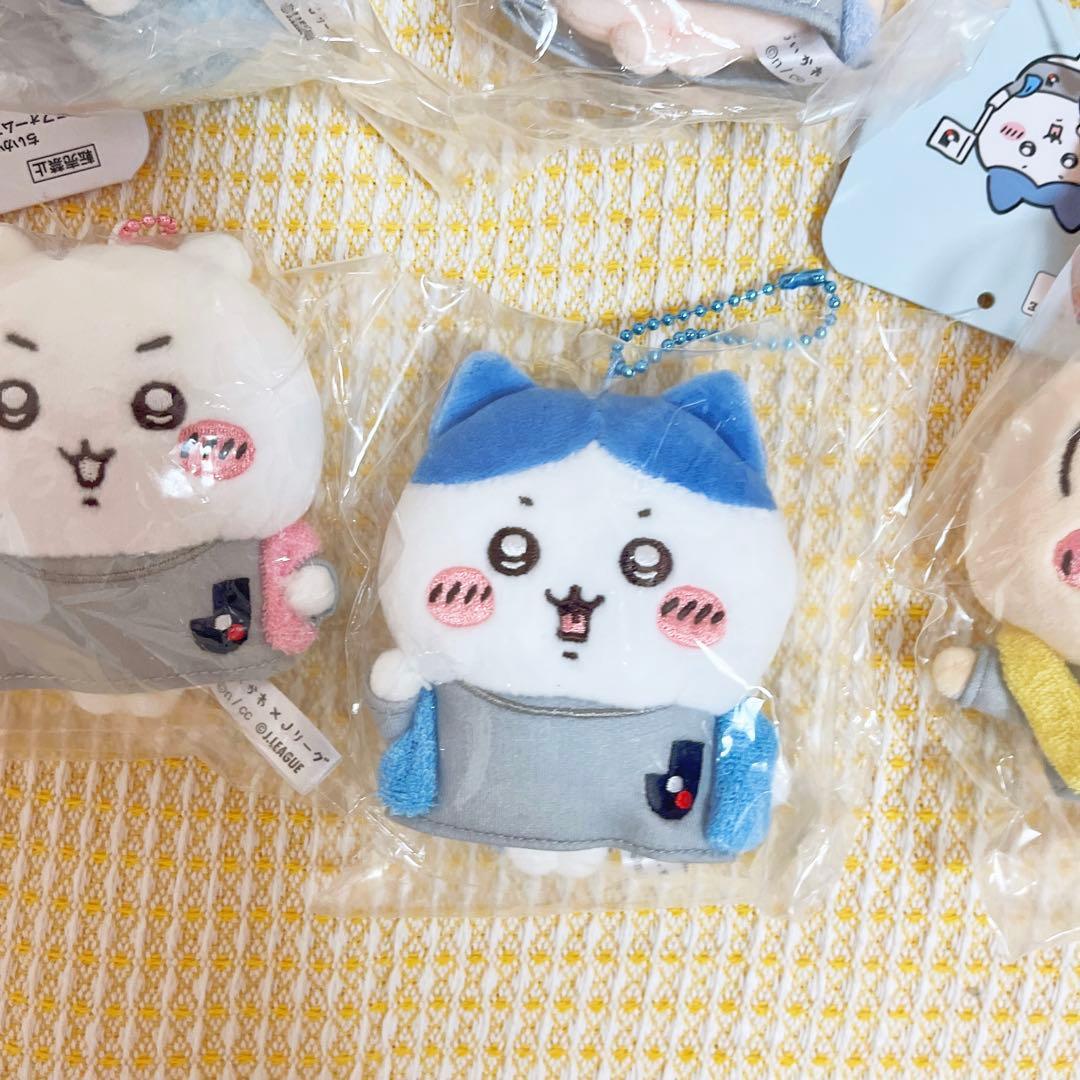 ちいかわ×Jリーグ ユニフォーム　マスコット　ハチワレ　サンリオ　ディズニー5点