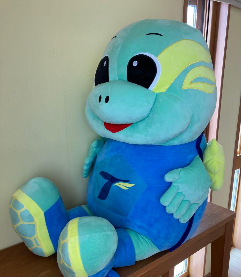 圧倒的ニータン　ぬいぐるみ　タグ付き　クラファン限定特大　大分トリニータ