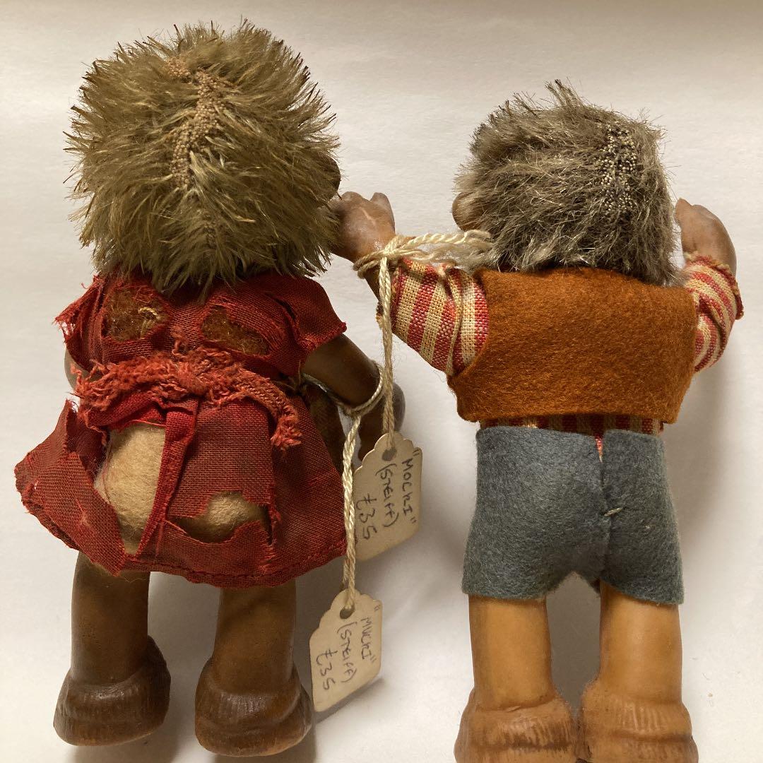 SALE❣️シュタイフ　ハリネズミの男の子と女の子　ヴィンテージ