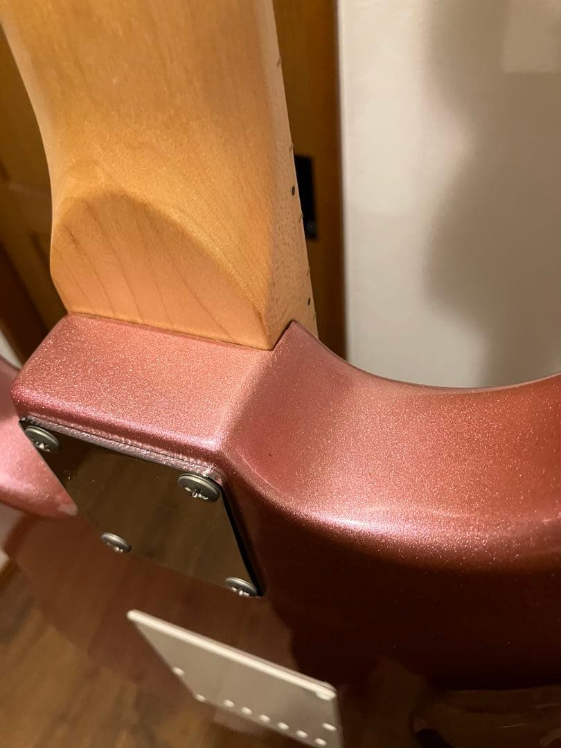 K.Garage エレキギター ピンク　バーガンディ　ミスト　ストラトキャスター