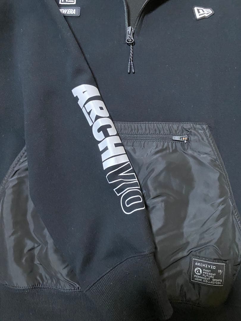 ニューエラ ゴルフウェア スウェット ハーフジップジャケットNEWERA