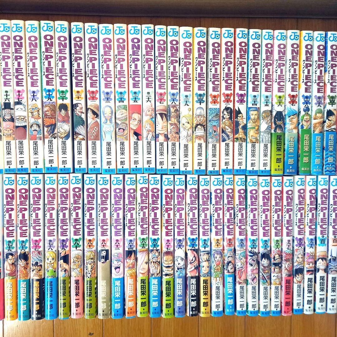 【希少品】ONE PIECE 全巻セット 特典本11冊+ポストカード 帯60枚