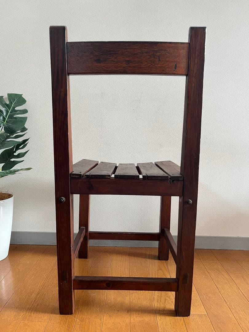◆アンティーク◆ 木製チェア　昭和レトロ　ヴィンテージ　古家具　椅子