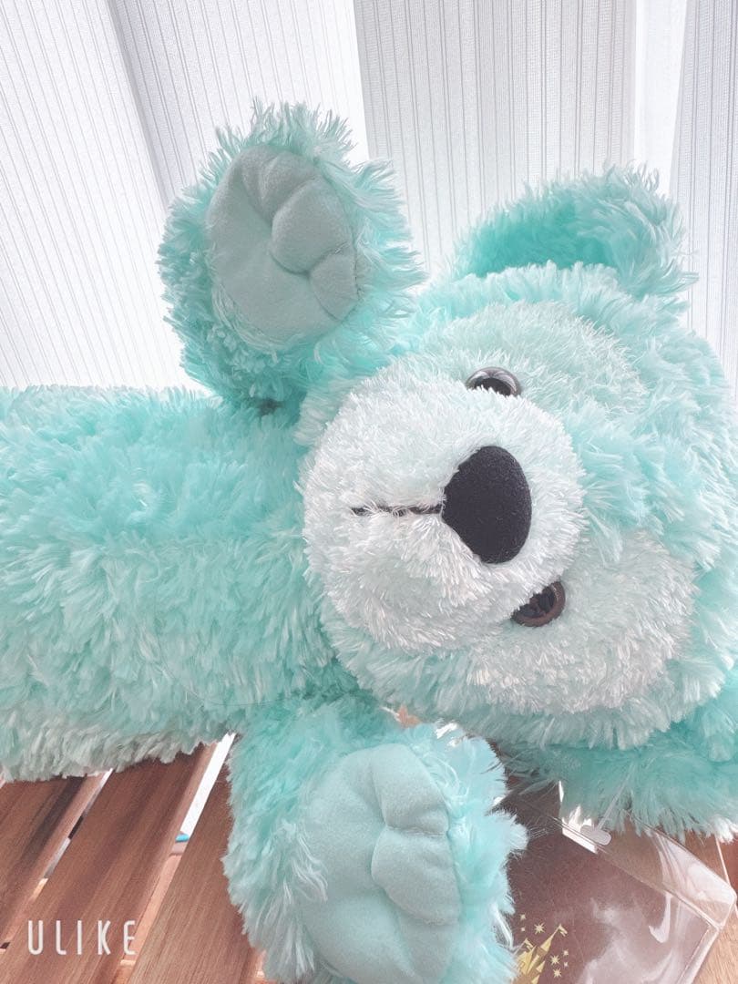 wdw ダッフィー ミント　ディズニーベア　ぬいぐるみ