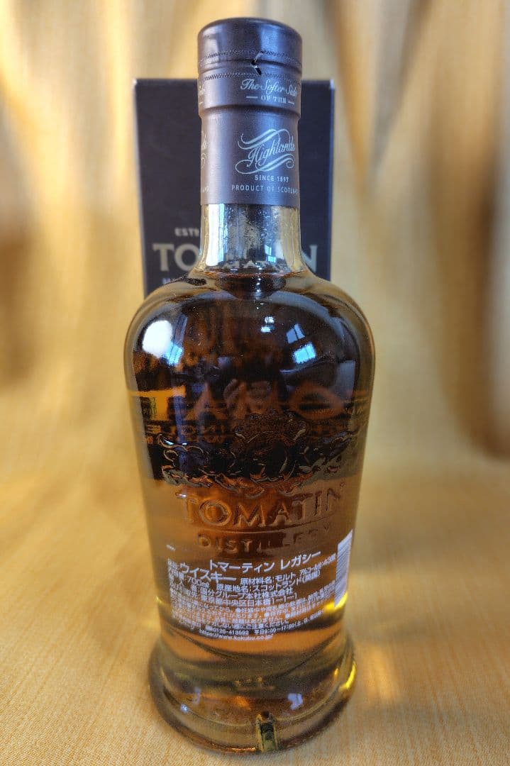 あかし ホワイトオーク シングルモルト＆トマーティンレガシー＊箱付2本セット ※