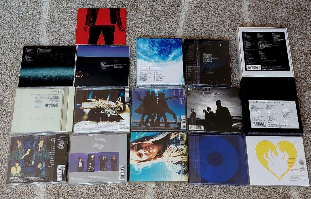 最終価格！15枚セットGLAY CD