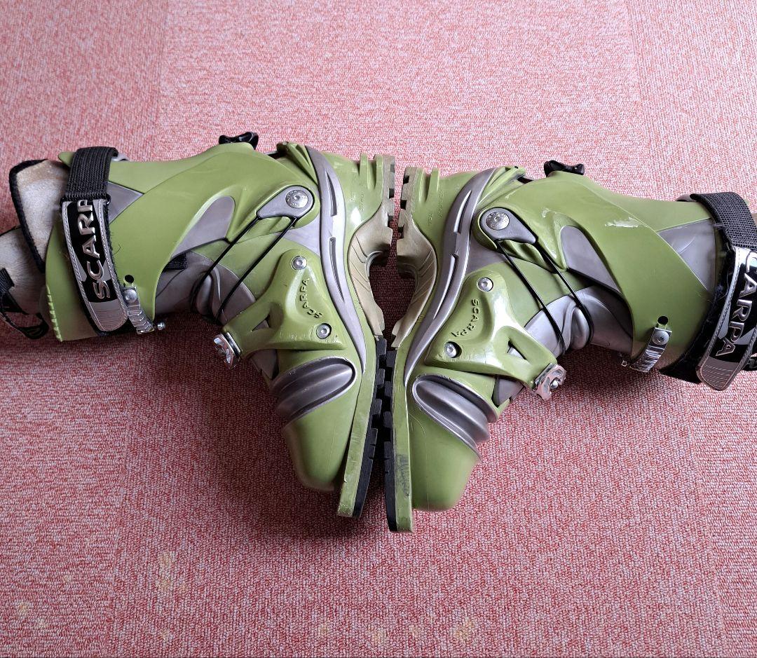 SCARPA スキー用ブーツ 265-275mm グリーン