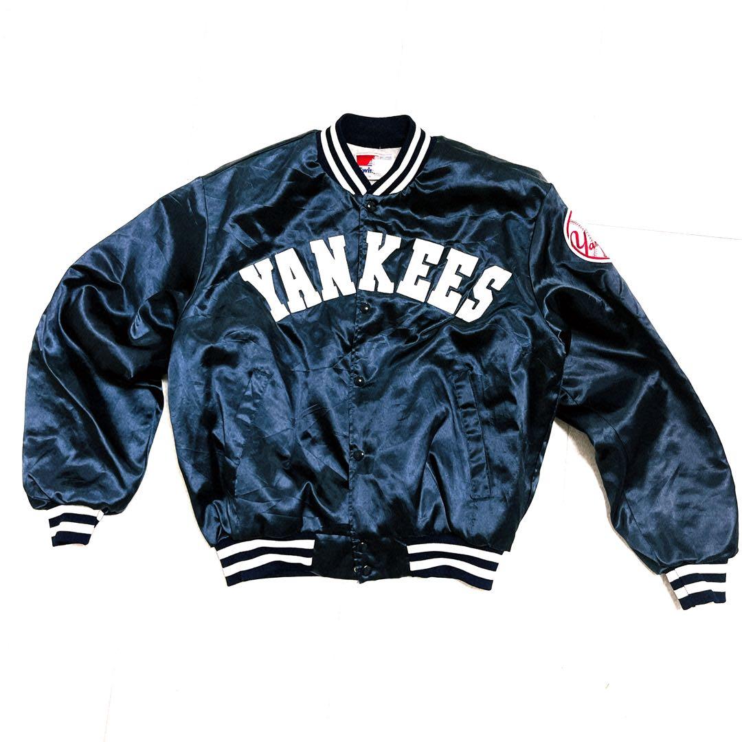 90s スタジャン made in usa ヤンキース　アメリカ製　ヴィンテージ