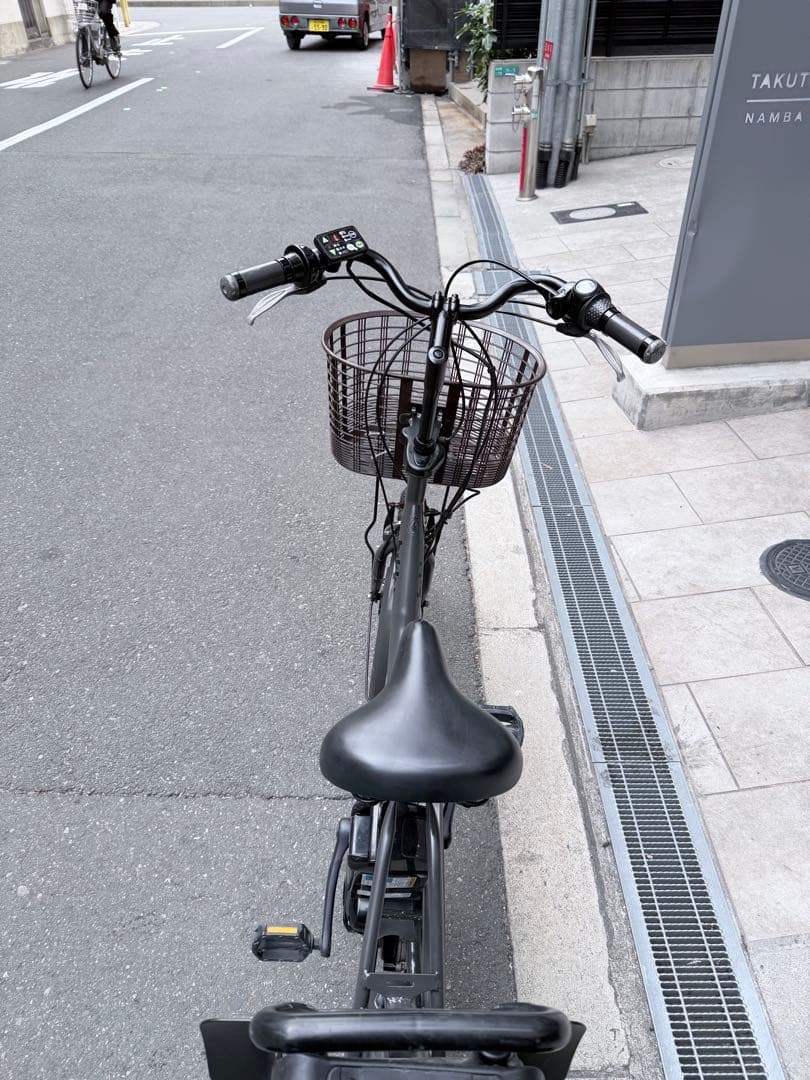 子供乗せ　ブリヂストン　電動アシスト自転車 チャイルドシート付き