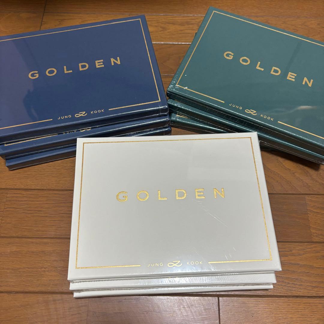 JUNG KOOK GOLDENアルバムセット&展示会トレカ付