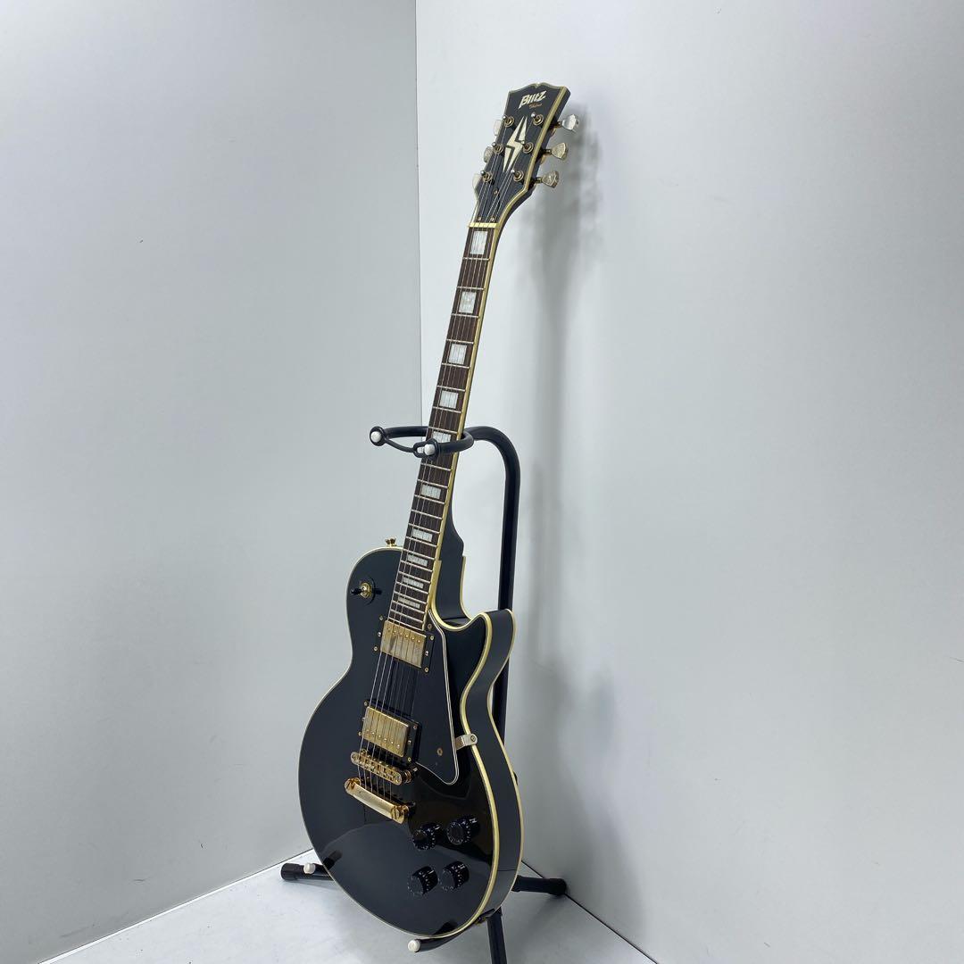 美品Blitz ブリッツアリアプロ2 レスポールカスタム　エレキギター ブラック