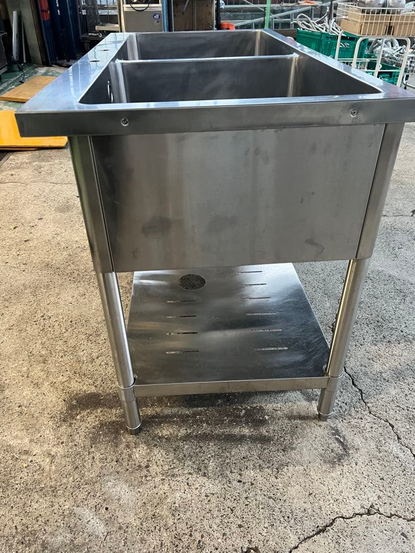 taniko 2槽シンク1200x600x800