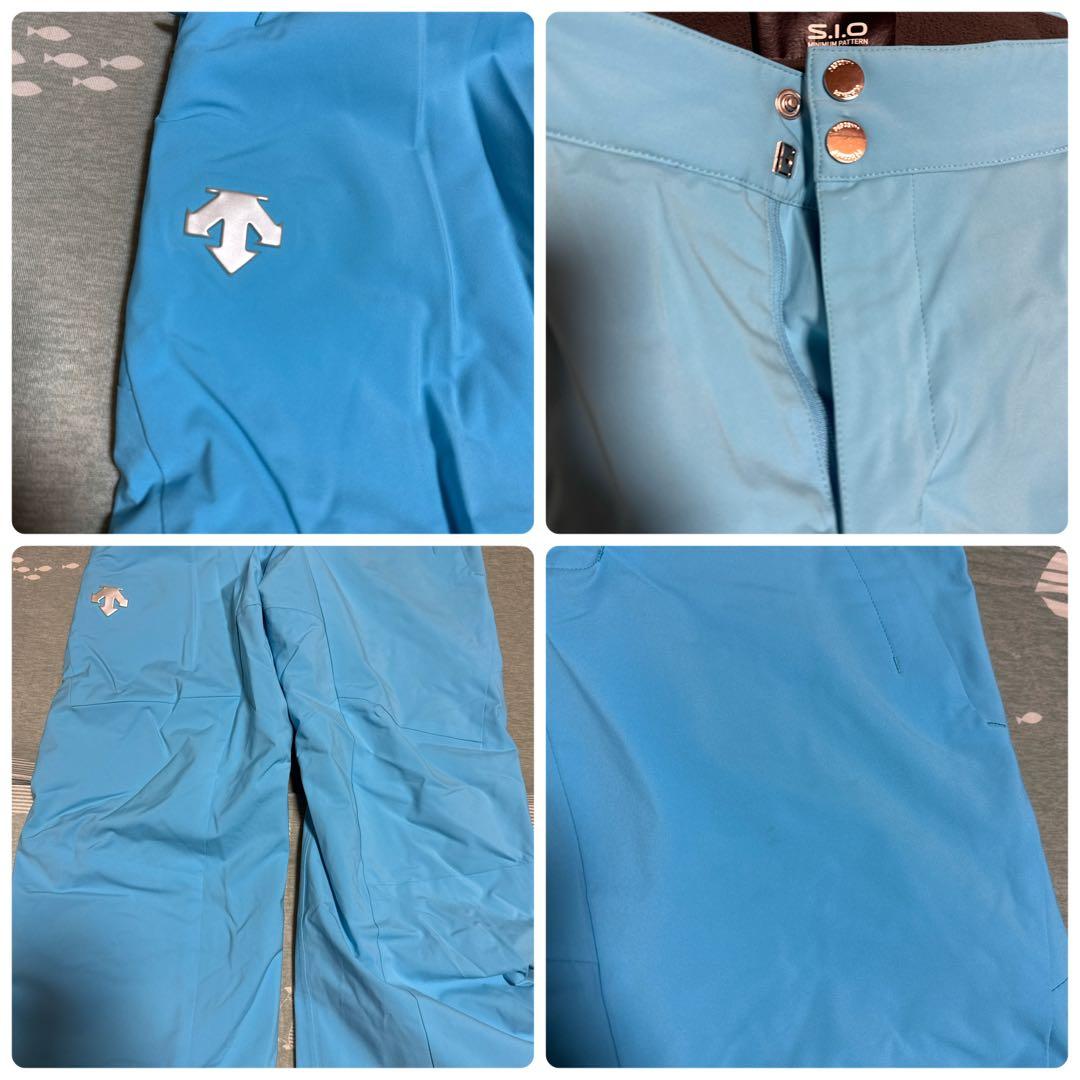 OGSAKA DESCENTE スキーウェア 上下 Mサイズ 紺/白/水色