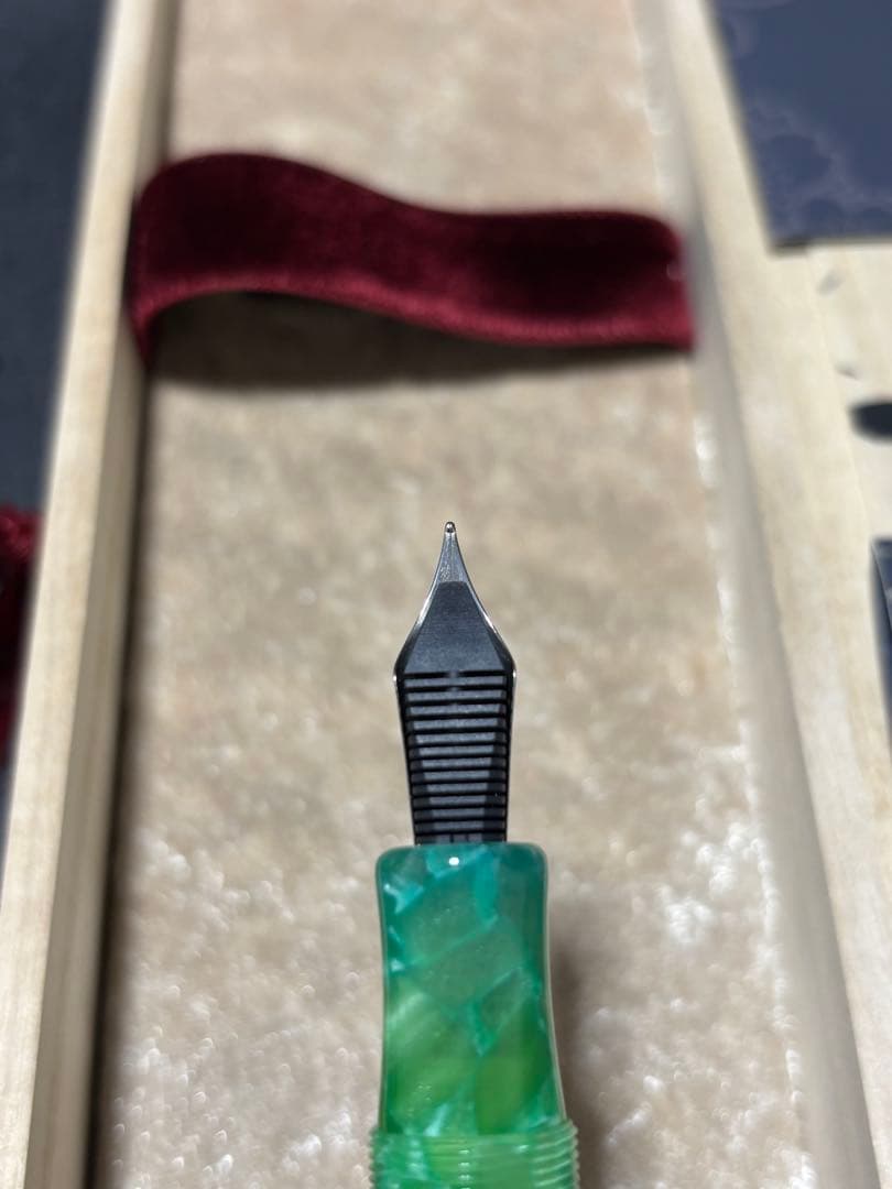 ワンチャー　カレイド　万年筆　紫水　WANCHER 初回限定