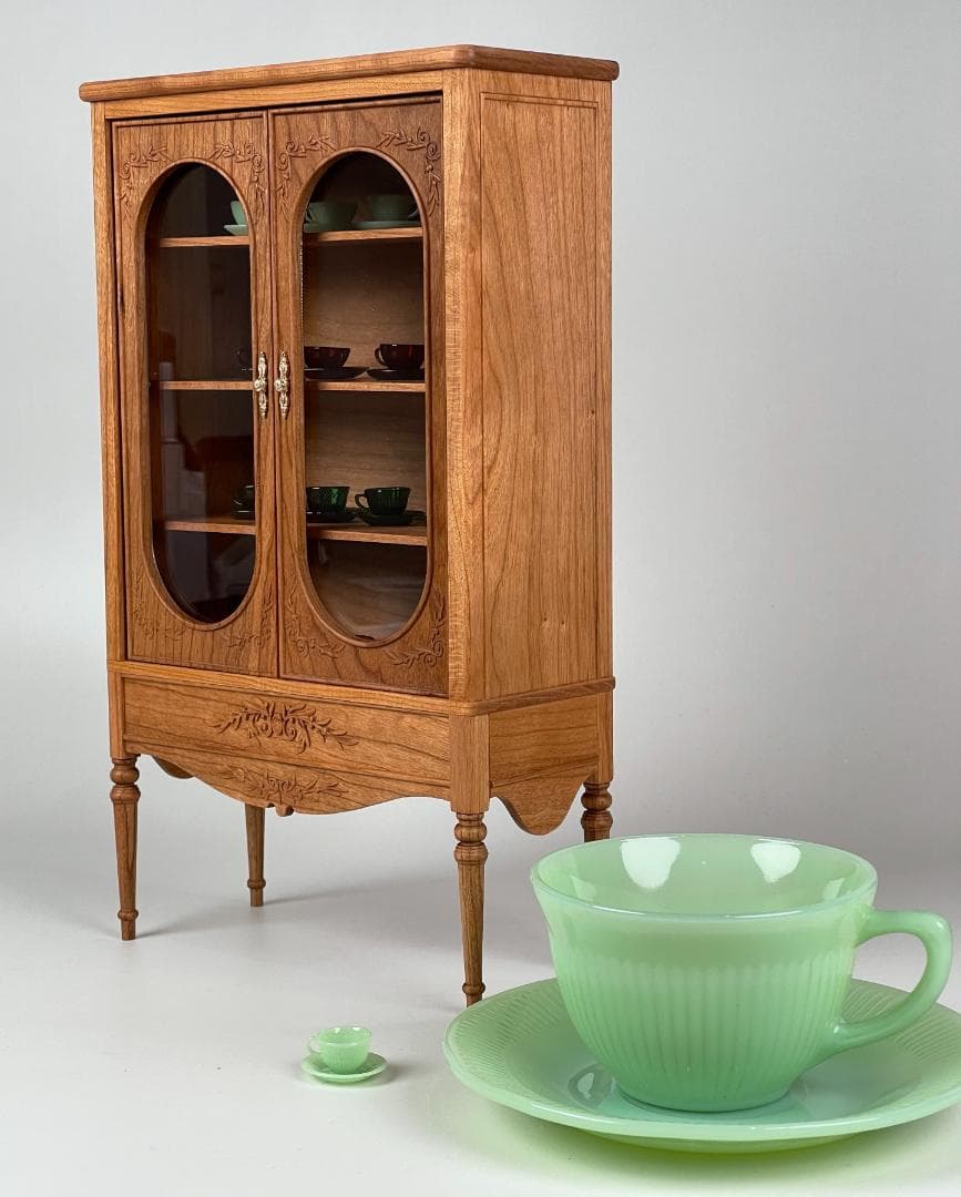 ミニチュア 1/6スケール ミルクグラス風orアンティーク風 ティーセット 単品