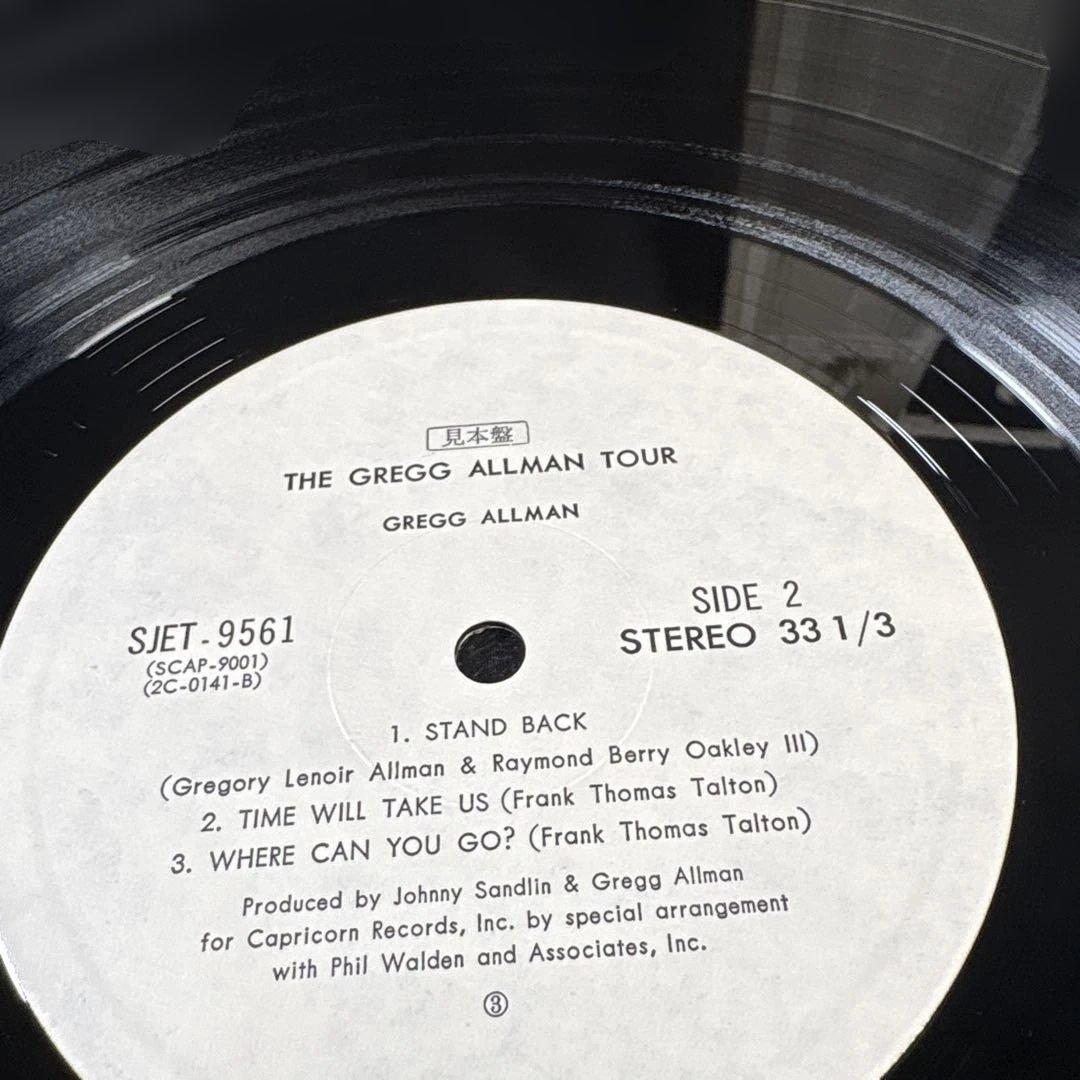 C061 THE GREGG ALLMAN TOUR レコード　SJET 956