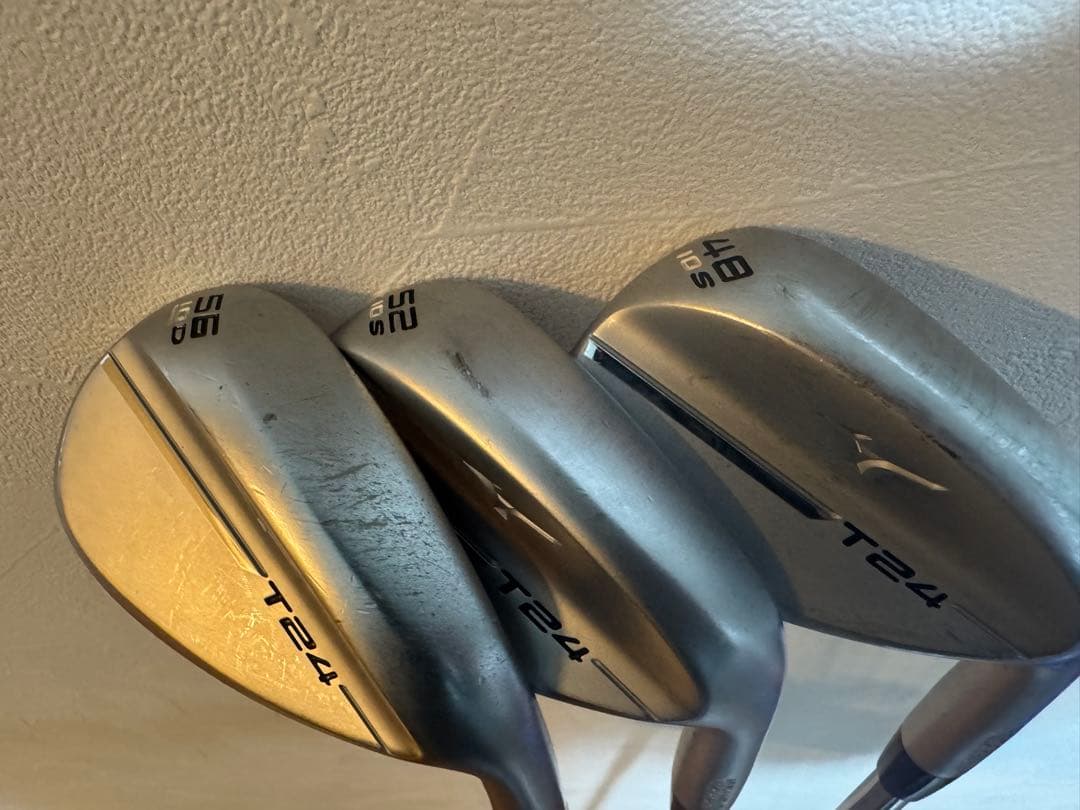 ミズノT24ウェッジ 3本セット 48/52/58 DG S200