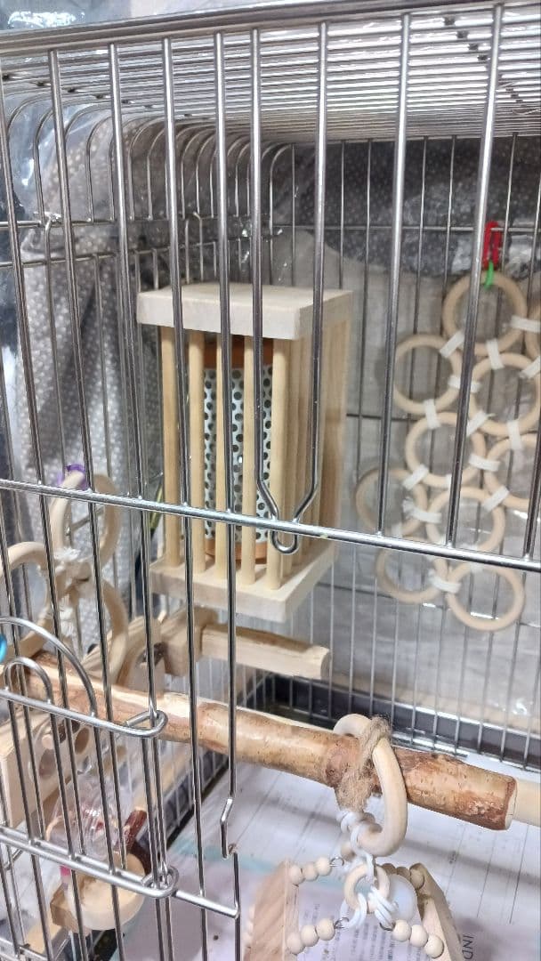 h1　あったかステージ　四角い止まり木　ヒーターいたずら防止　インコ　小動物