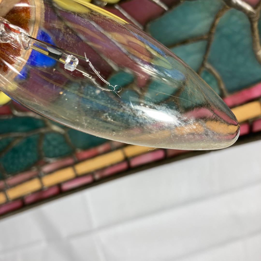 ステンドグラスランプ