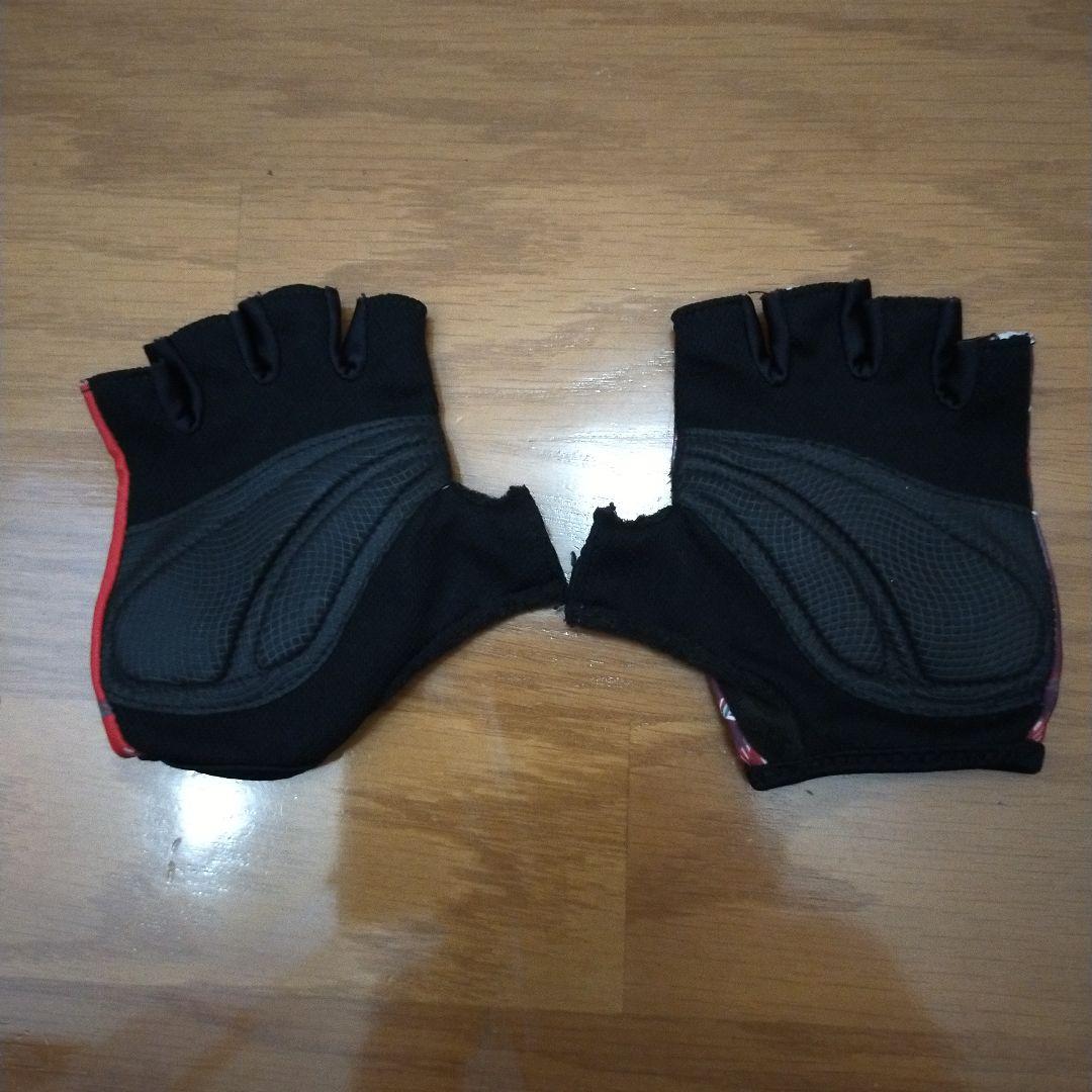 Valette サイクリングウェア 赤 チェック柄