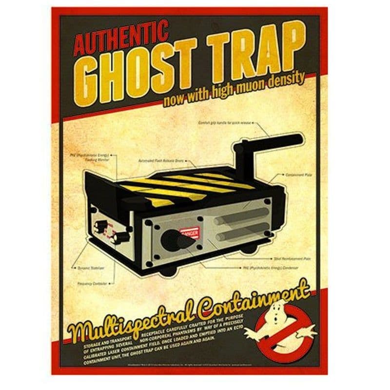 2014年　ゴーストバスターズ　テック・ポスター 4枚セット