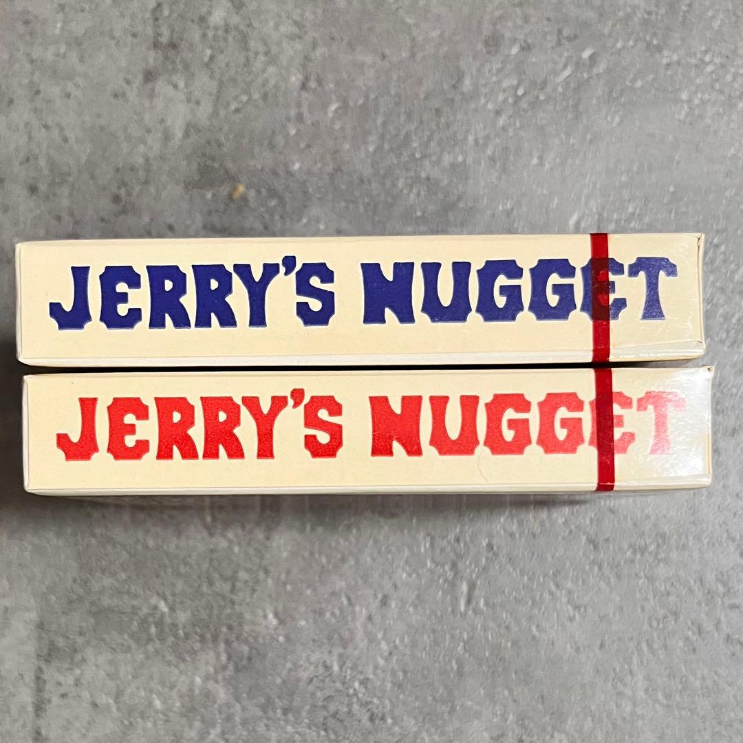 Jerry's nugget 本物　赤青1個づつ　ジェリーズナゲット　トランプ