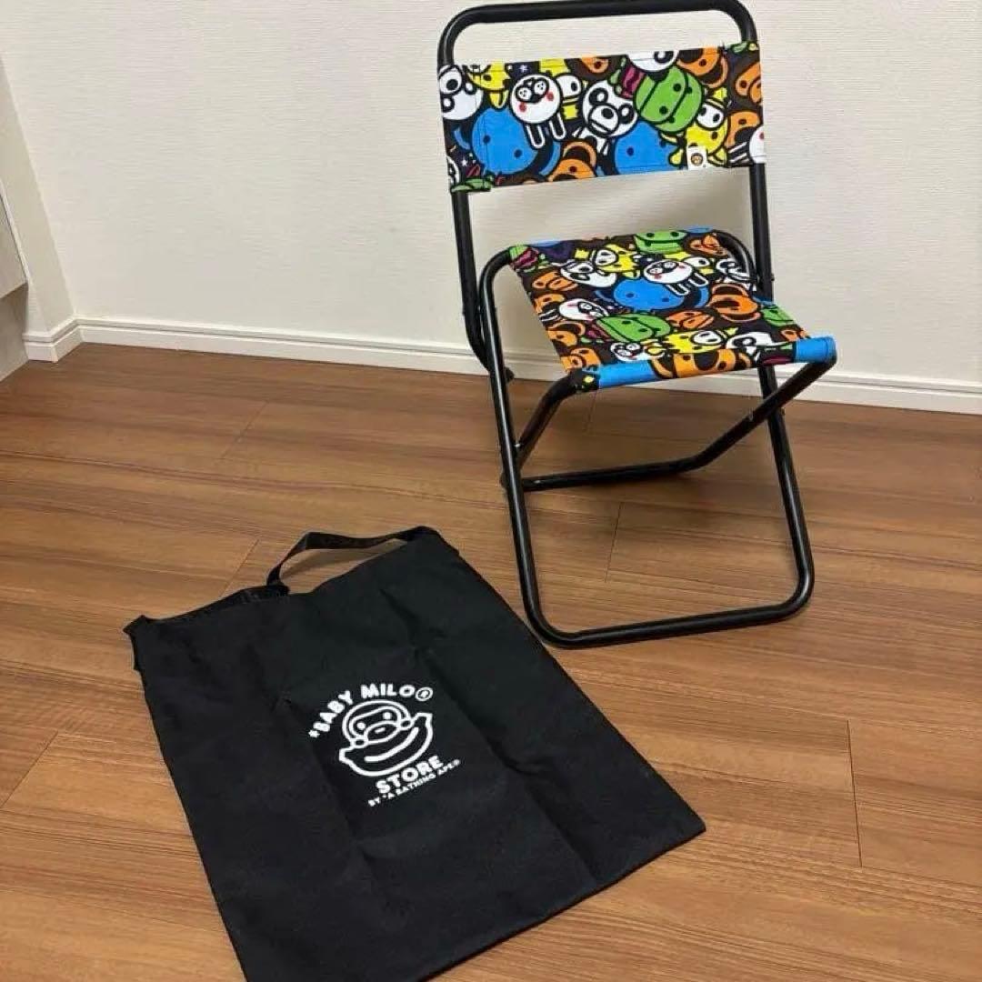BABY MILO BAPE アウトドアチェア キャンプ 折りたたみ 椅子 ②