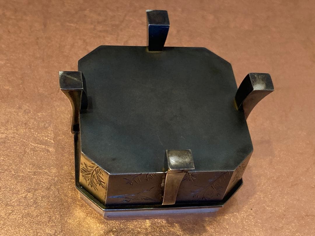 ボンボニエール皇室　唐櫃　純銀