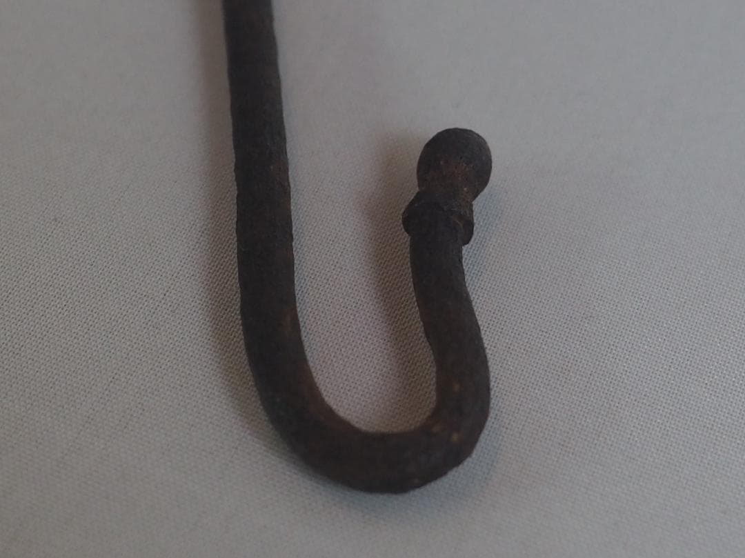 西村道弥造『鉄木瓜形釜釣』大西浄長極箱