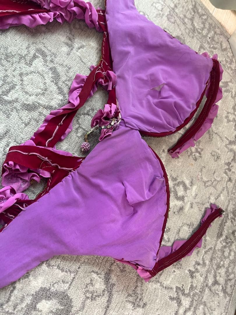 エジプト製　ベリーダンス衣装　オリエンタル