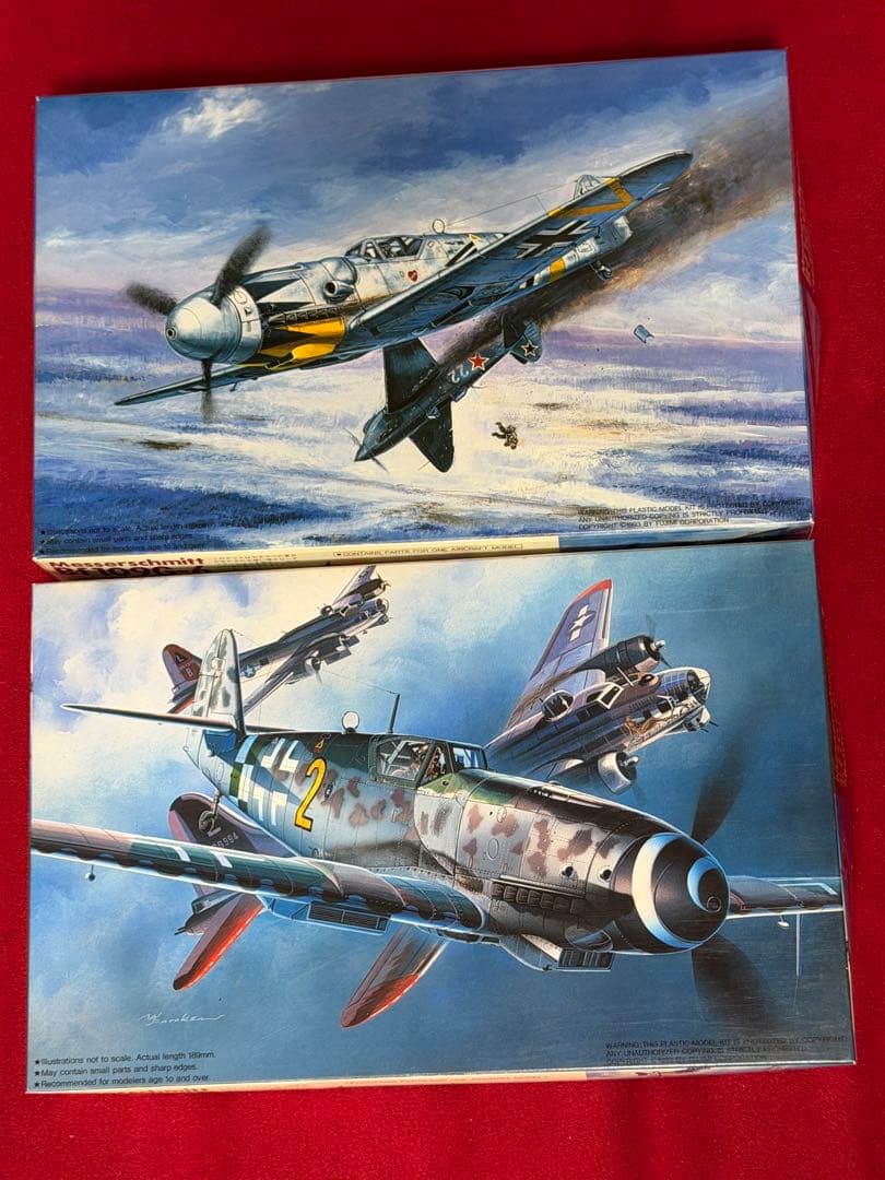 1/48フジミ、ホビークラフト、エデュアルド Bf 109シリーズ 全8個セット