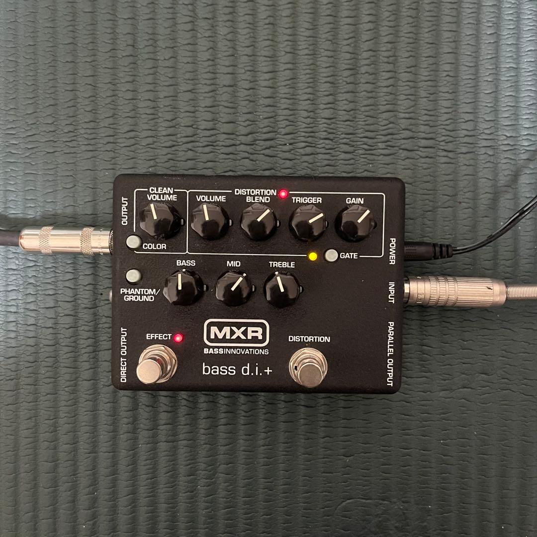MXR bass D.I. + ベース プリアンプ