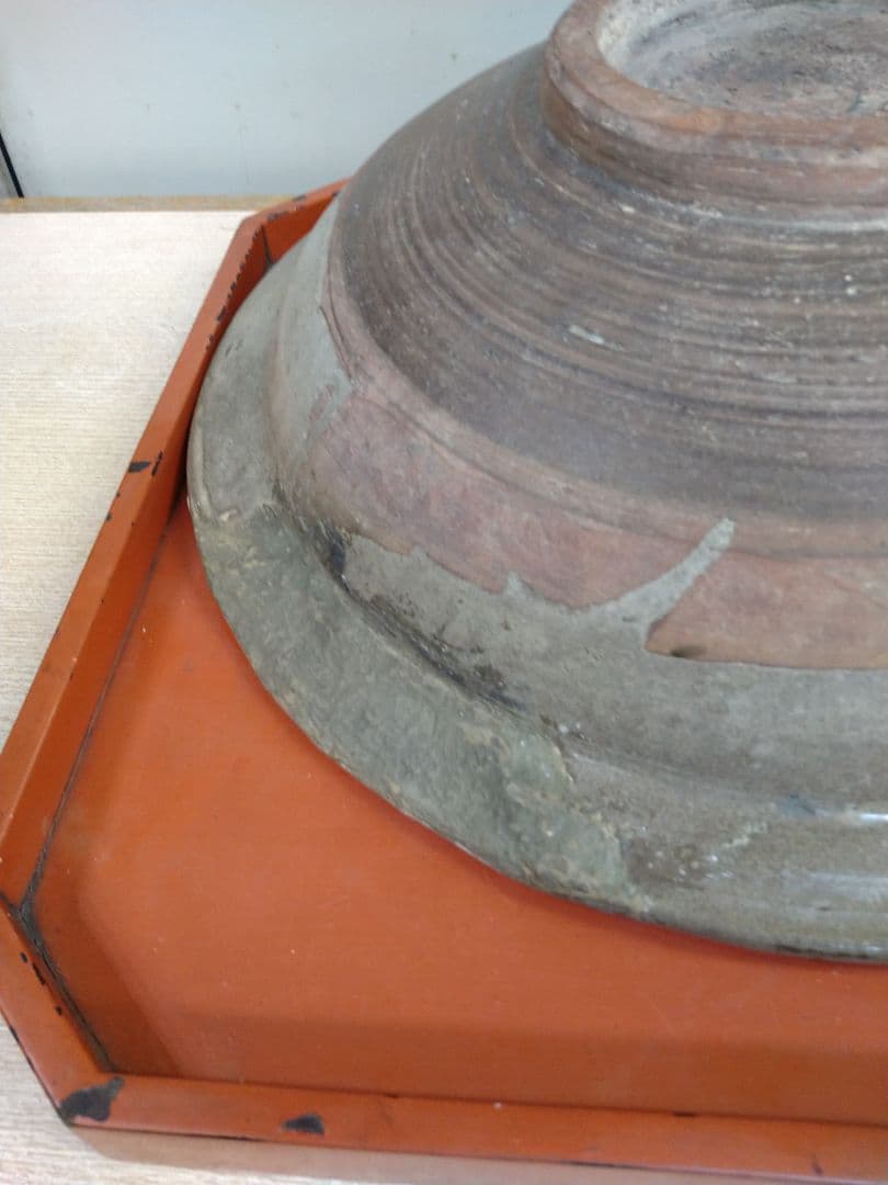 三島古唐津兜大鉢 桃山江戸初R39