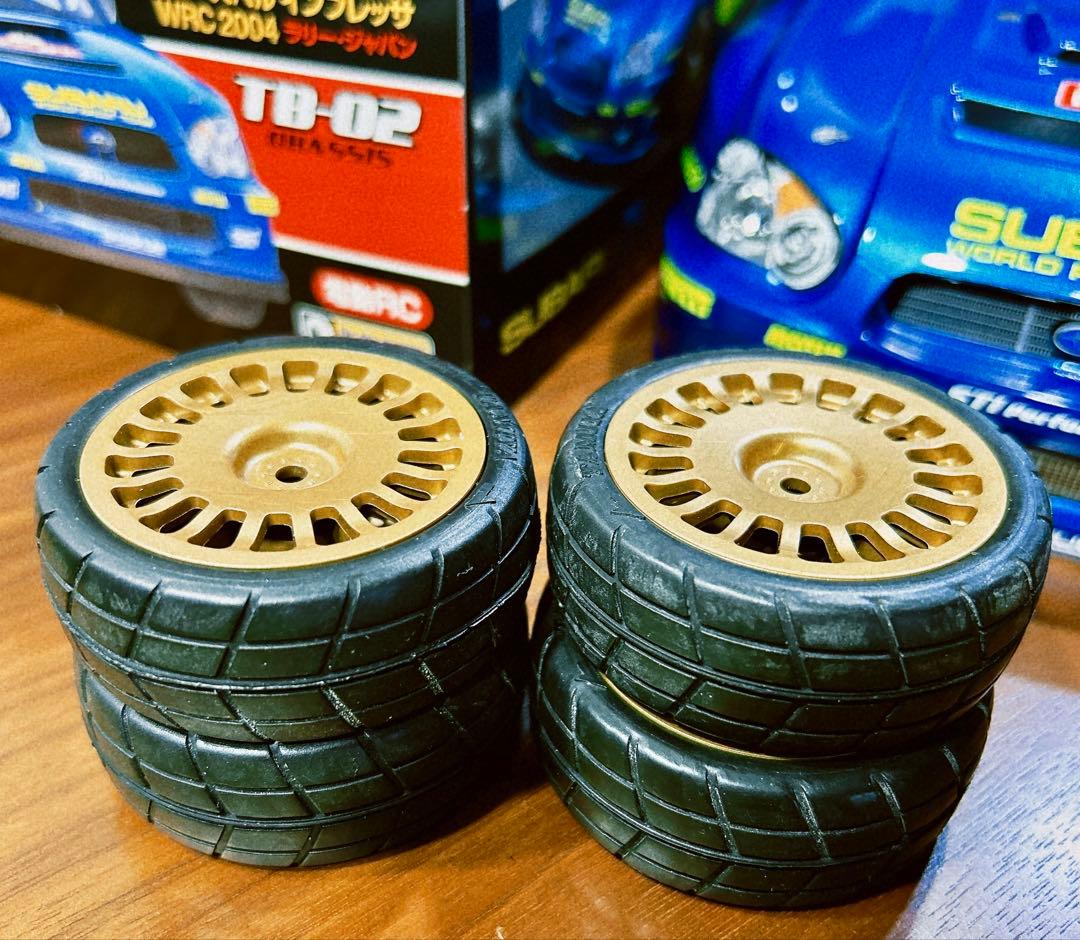 電飾付き 1/10RC スバル インプレッサ WRC 2004 ラリー・ジャパン