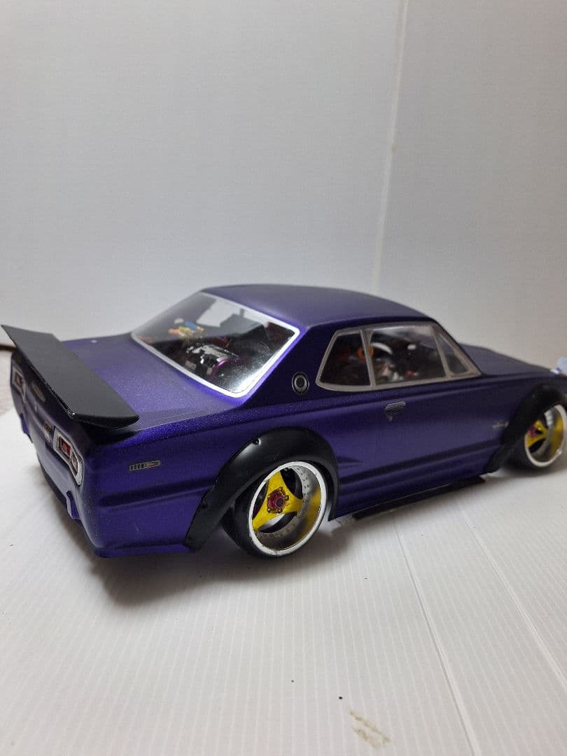 10分1ラジコンボディ、ハコスカ