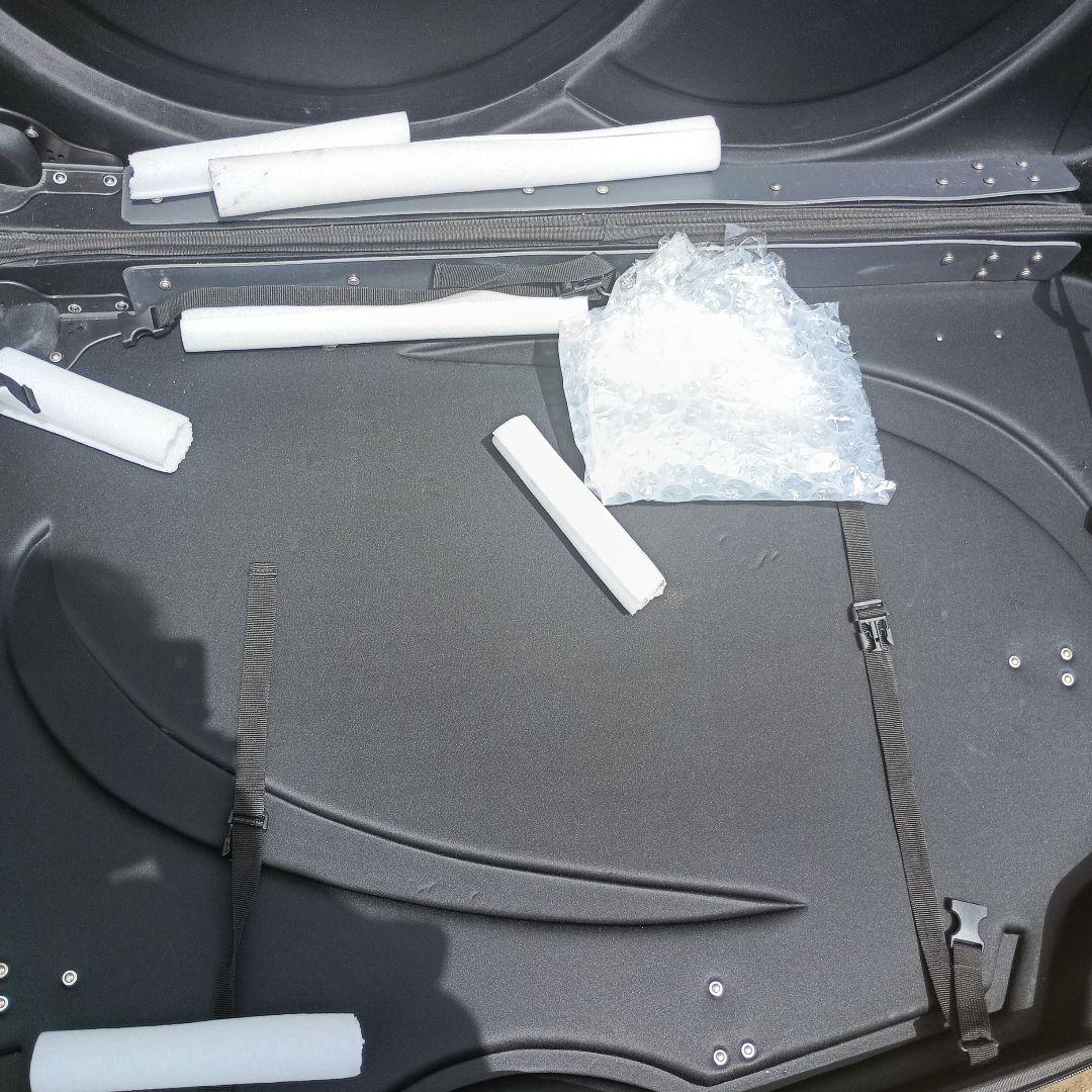 3170）NOOYAH 自転車バッグ　キャリーバッグ　キャスター付き