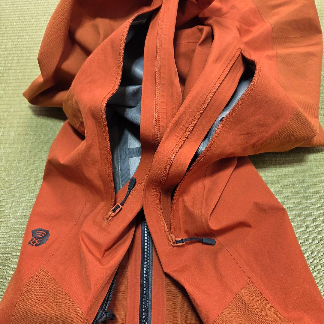 マウンテンハードウェア　バウンダリーリッジゴアテックス　ジャケット　オレンジ　M