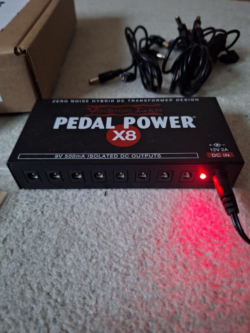 Voodoo Lab PEDAL POWER X8　パワーサプライ