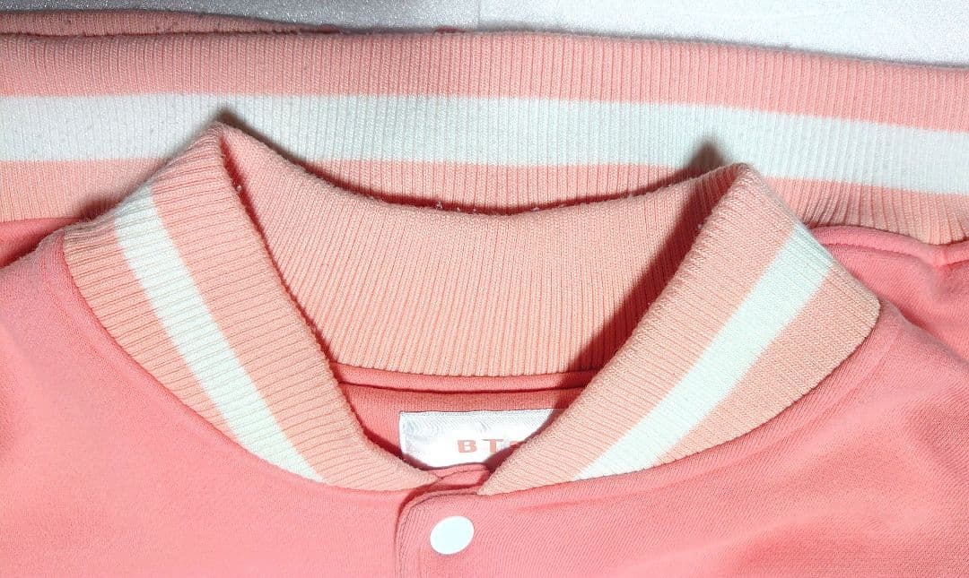 BTS Happy Ever After ハピエバ ピンクベースボールジャケット