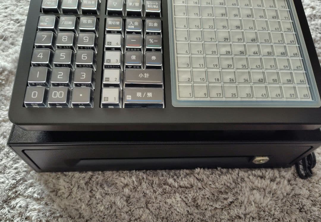 新品未使用CASIOSR-C550-4SBKワンタッチメニュー72種類ブラック