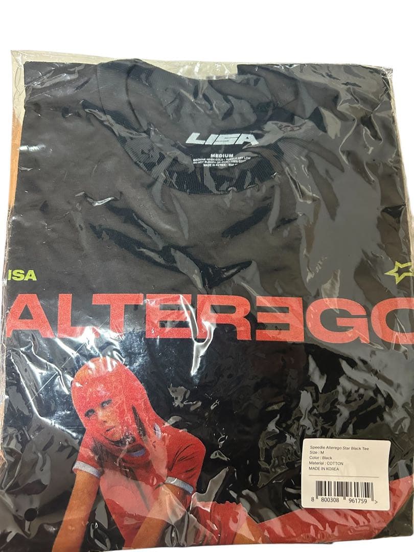 限定 LISA SPEEDI ALTEREGO BLACK STAR TEE