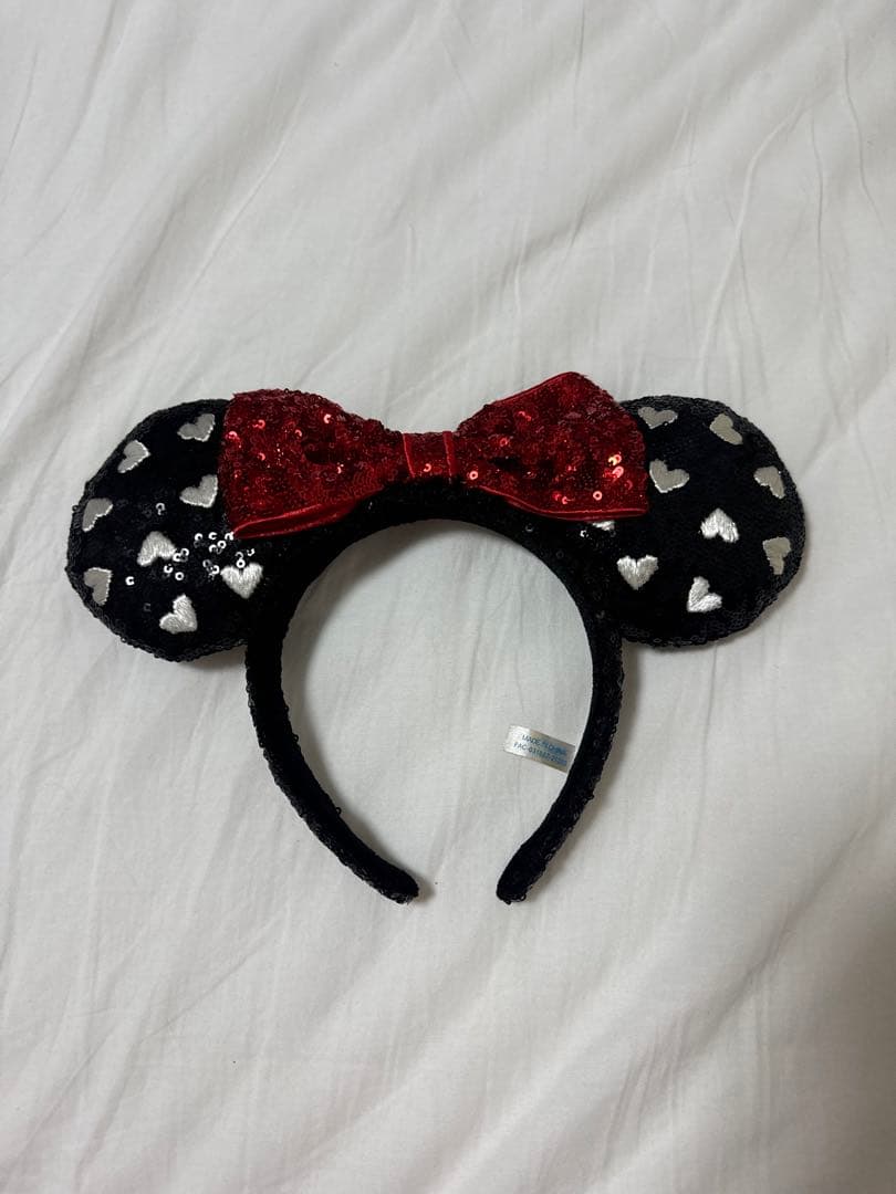 ディズニー カチューシャ スパンコール