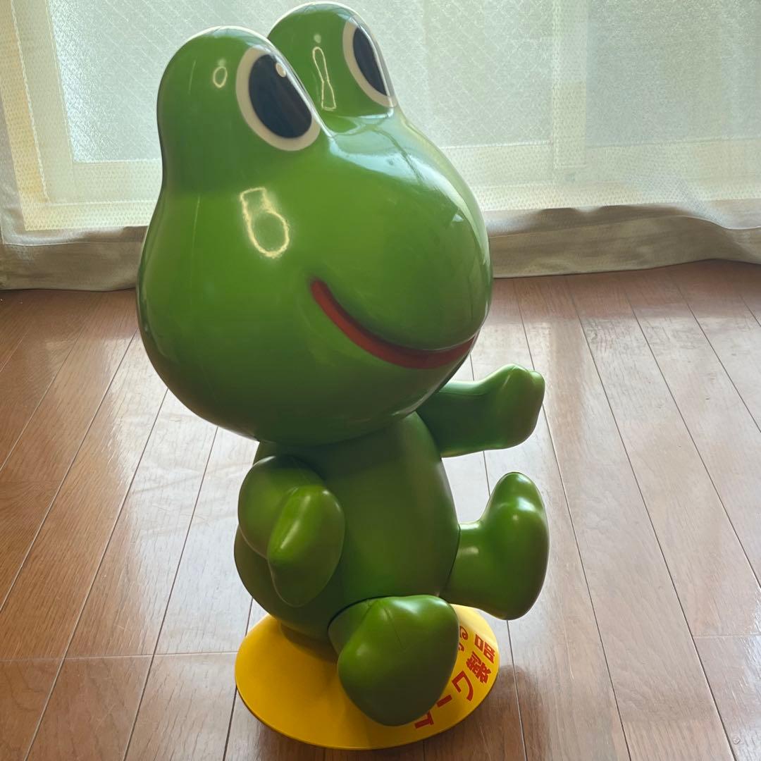 ケロちゃん　コルゲンコーワ　2代目　店頭　宣伝用　カエル　薬局　昭和　レトロ