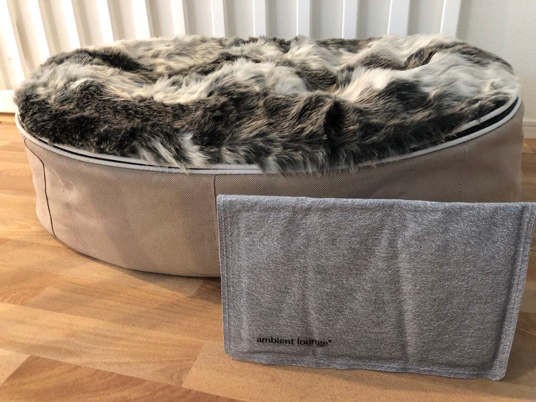 ambient lounge ベッドクッション ベ-ジュ　Mサイズ