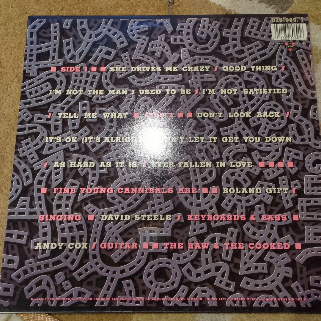 洋楽 FineYoungCannibals The Raw & The Cooked