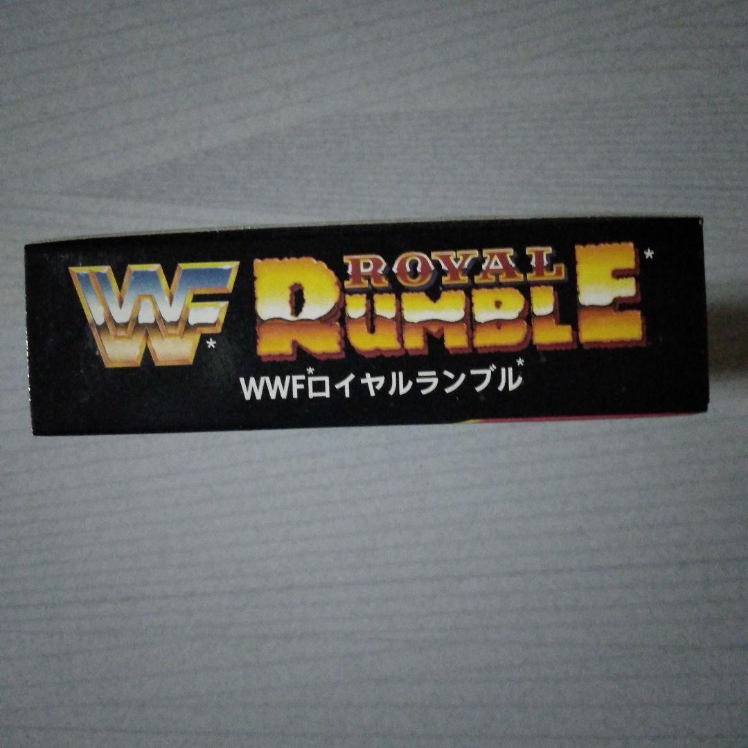 希少な新品プロレスソフト！『WWFロイヤルランブル』　スーパーファミコン