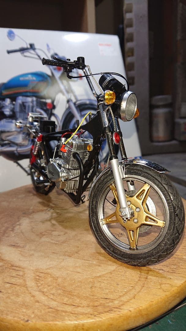 アオシマHONDA CB400T (改)タミヤ ハセガワ フジミ