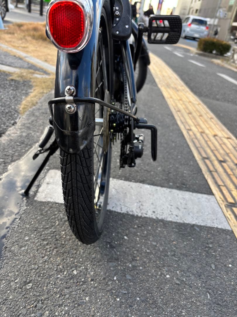 中古20㌅Panasonic電動アシスト自転車　8Ah 大阪　010番